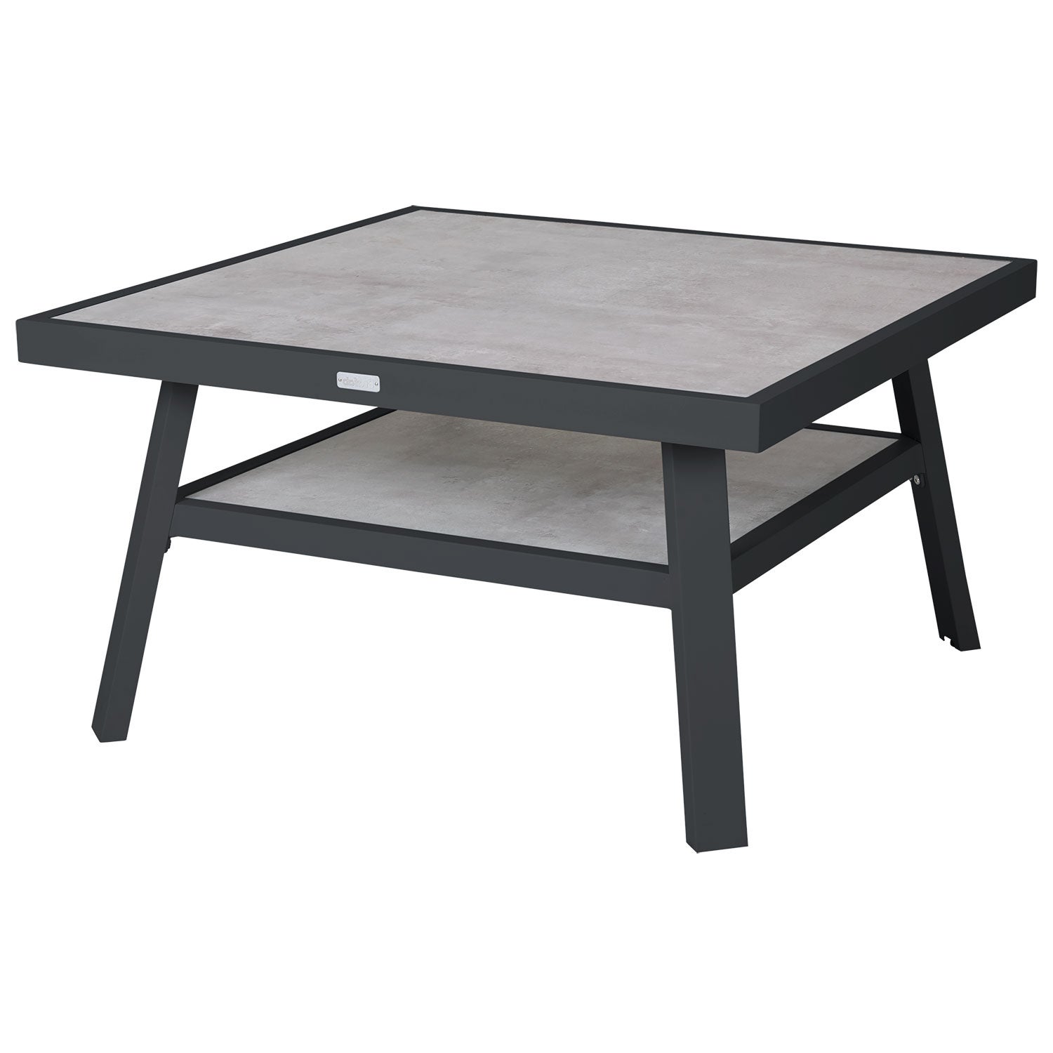 Samvaro coffee table 90x90 anthracite