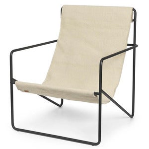 Desert Lounge Chair Black/Cloud