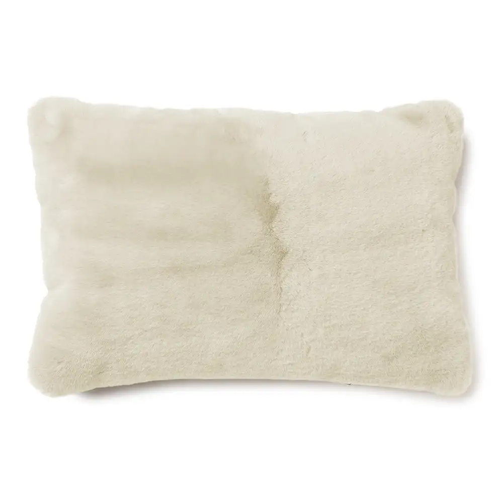 Fluffy cushion cover 40x60 cm Beige