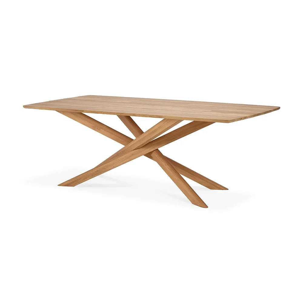 Mikado Dining Table 203x104 cm Teak 