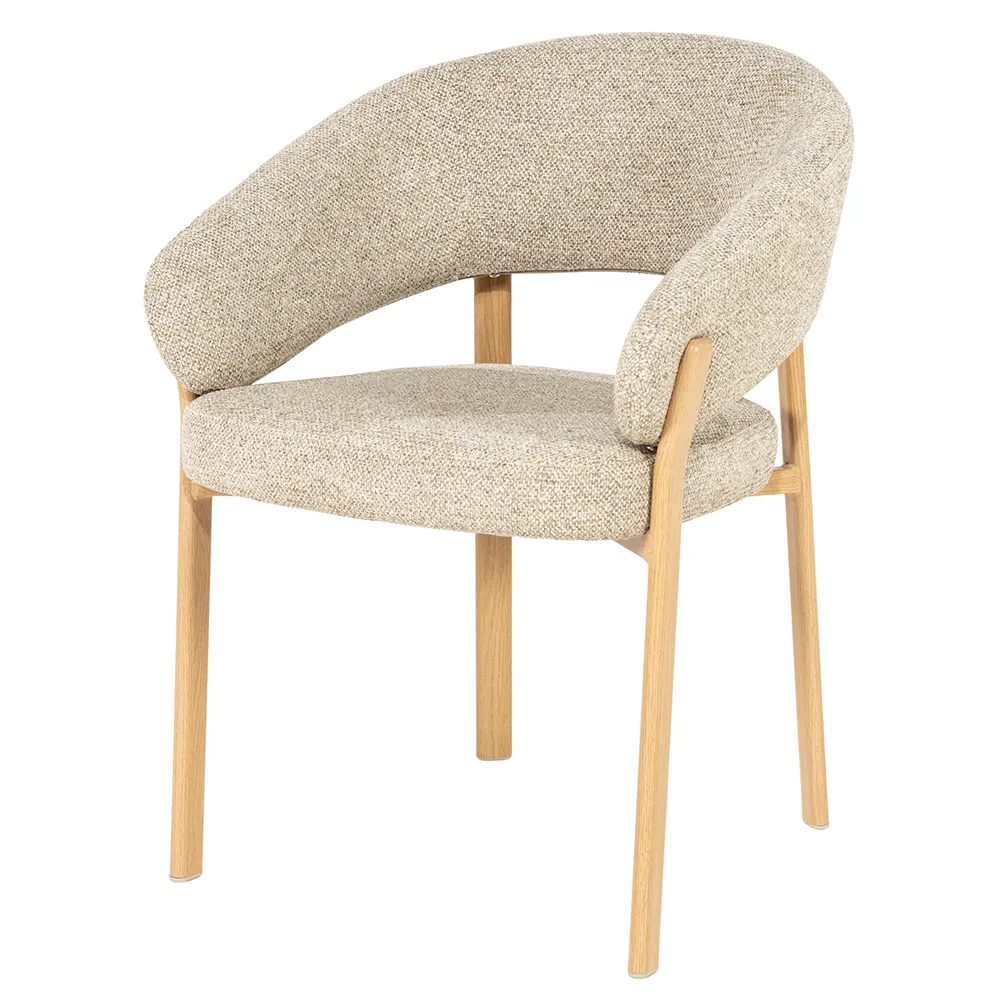 Dining Chair Sedia Natural with armrest