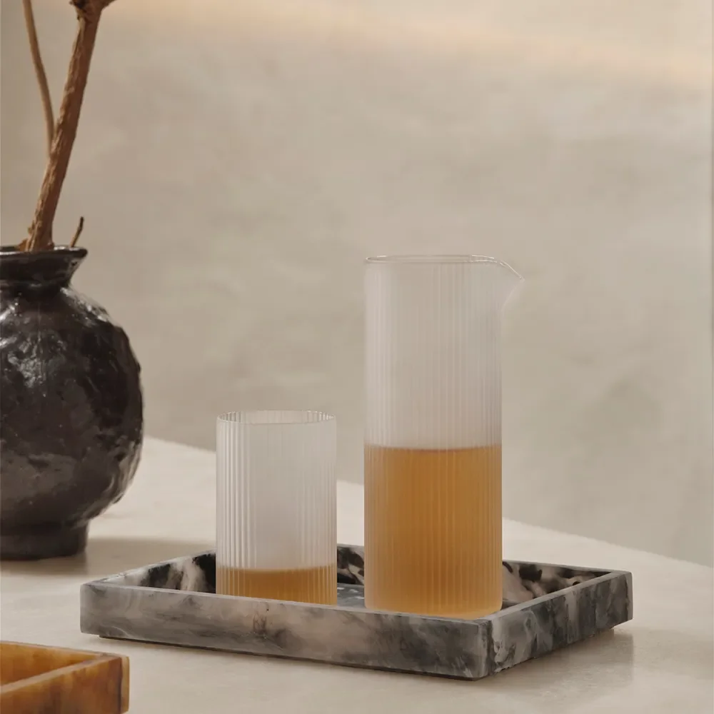 Ripple Verrines - Set of 4 - Frosted