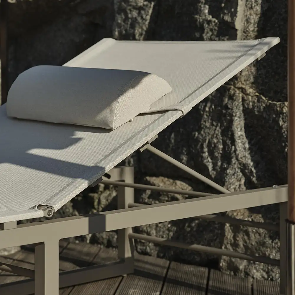 Vevi daybed khaki/white