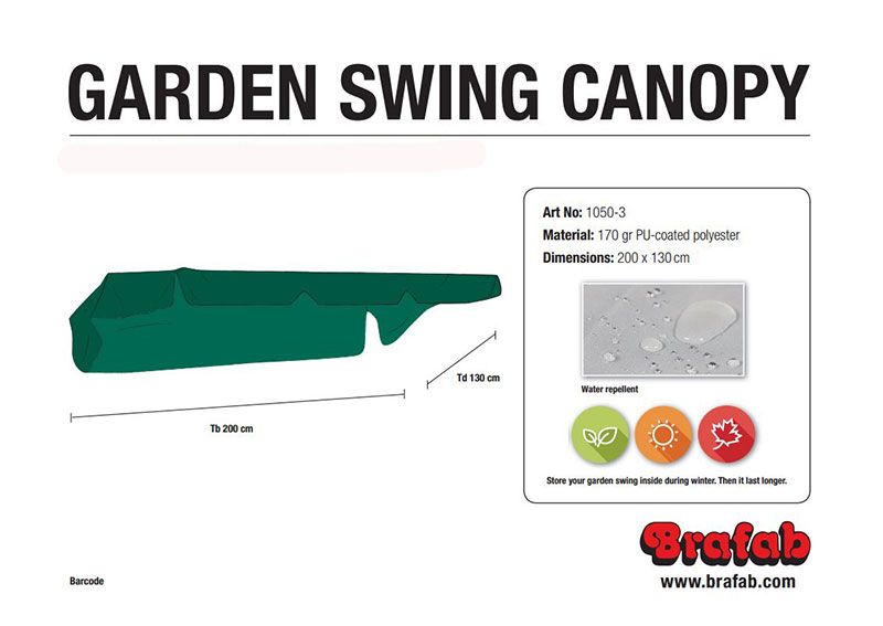 Olbia Swing sofa roof green 