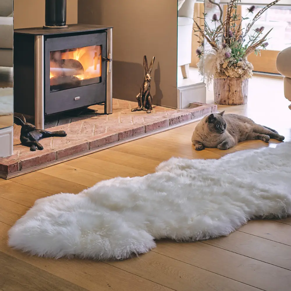 Vilma Sheepskin White