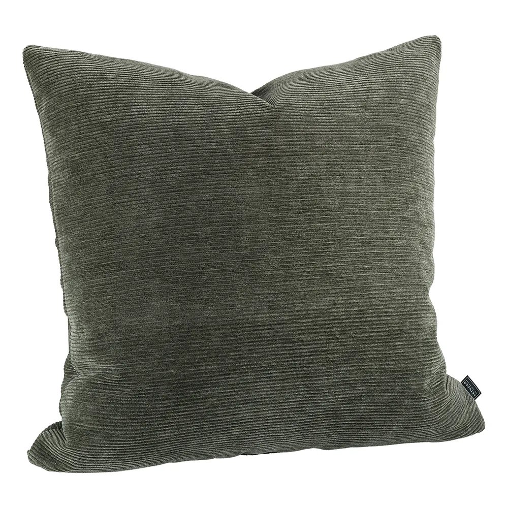 Soft Cord dark grey cushion cover 50x50 cm