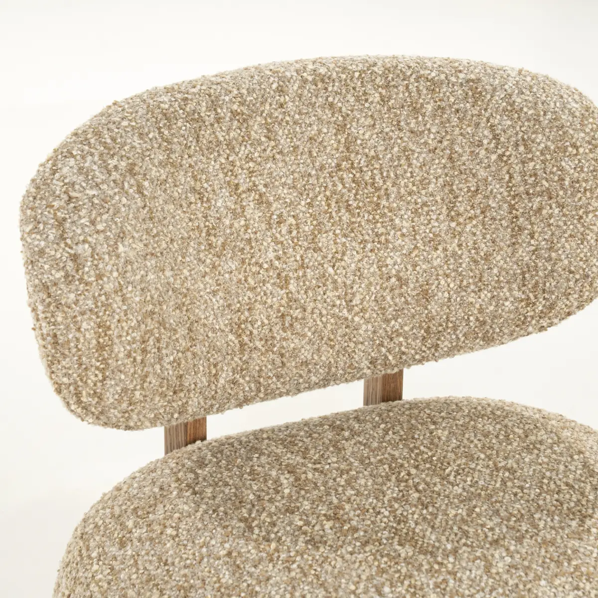 Reza brown Armchair - taupe Bay