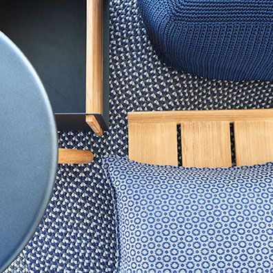 Divine Ornamental Cushion 32X52 Blue