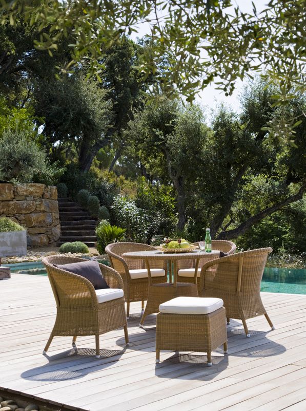 Derby armchair Natural