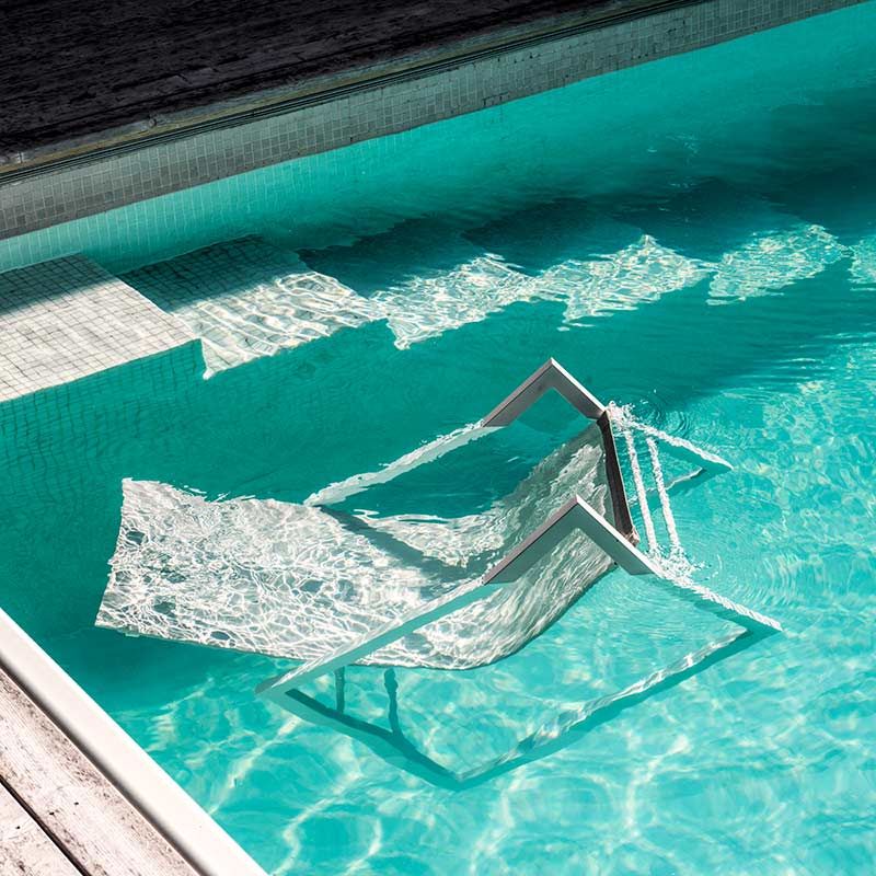 Vevi armchair white/white