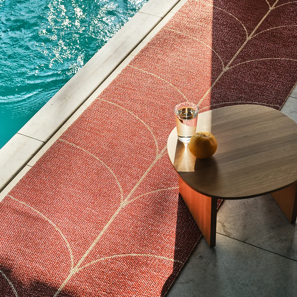 Woven Rug Leif Berry 70x360 cm