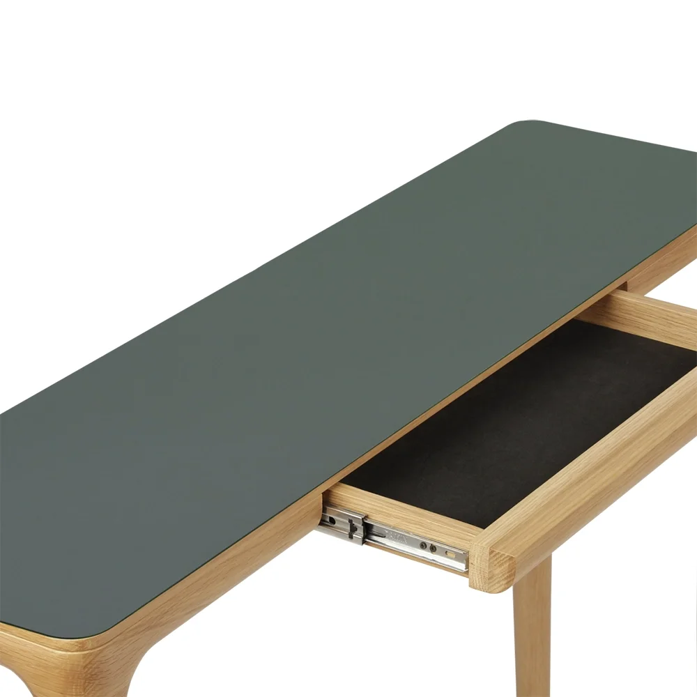 Heart'n'Soul Side Table 110x30x82 Oak/Moss Green