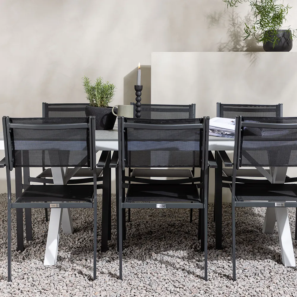 Copacabana Dining Chair Black 2-pack