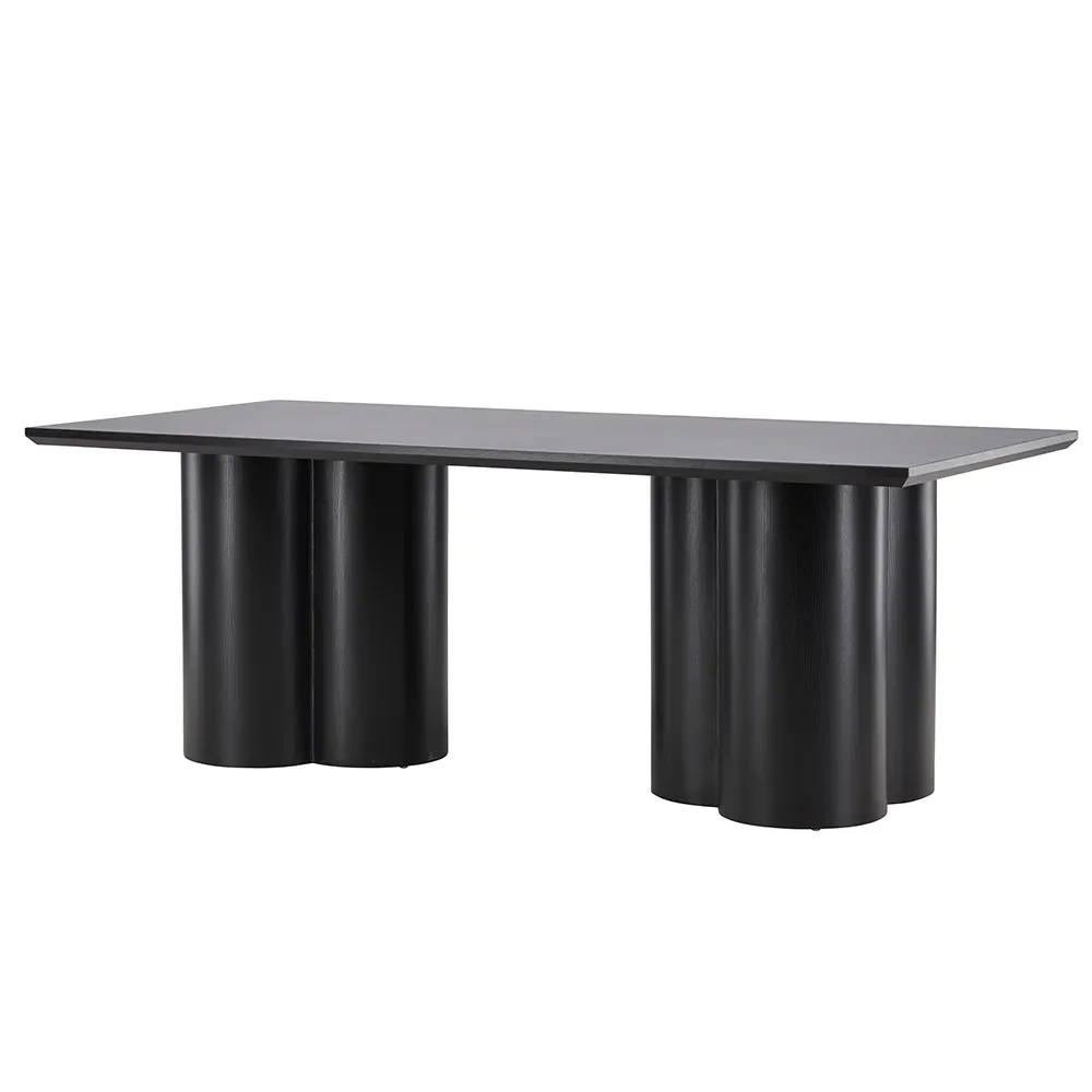 Olivia dining table 100x210 cm Black