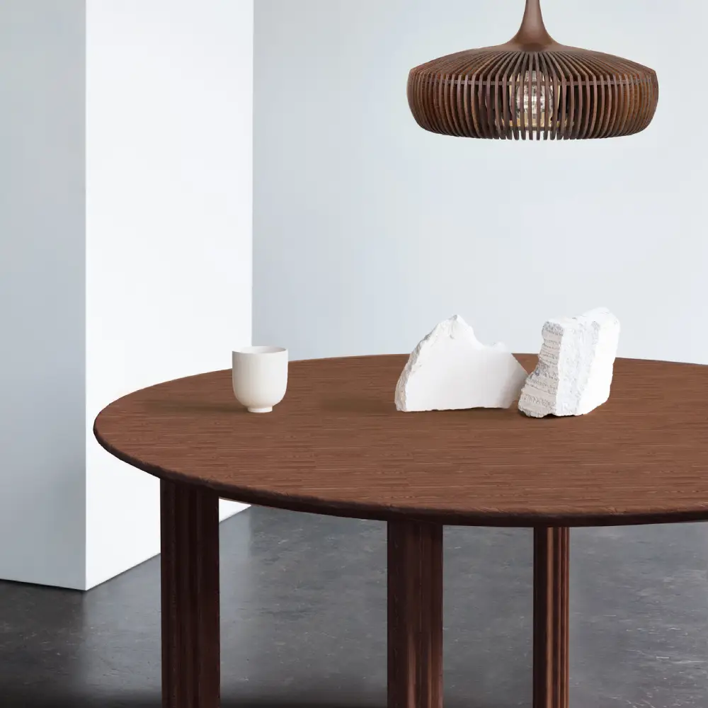 Comfort Circle Dining table Ø120 cm Dark Oak