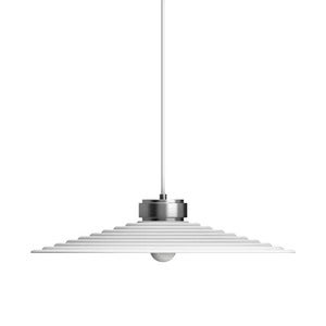 Sound pendant L white E27