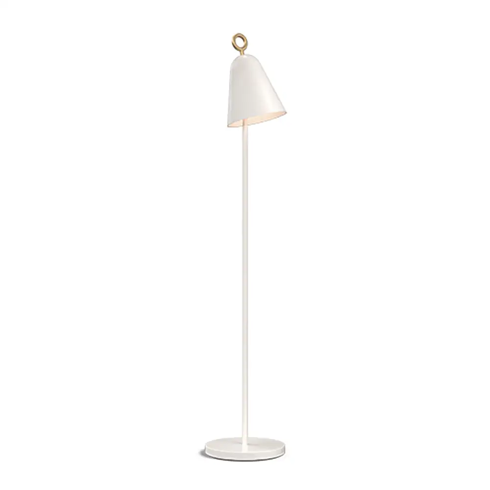 Bella floor lamp antique white E14