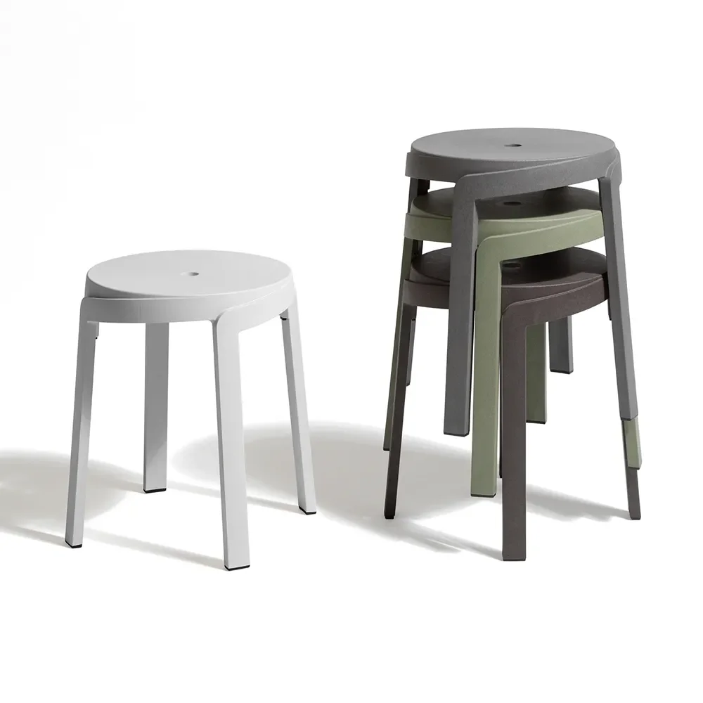 Stack mini stool Basalto