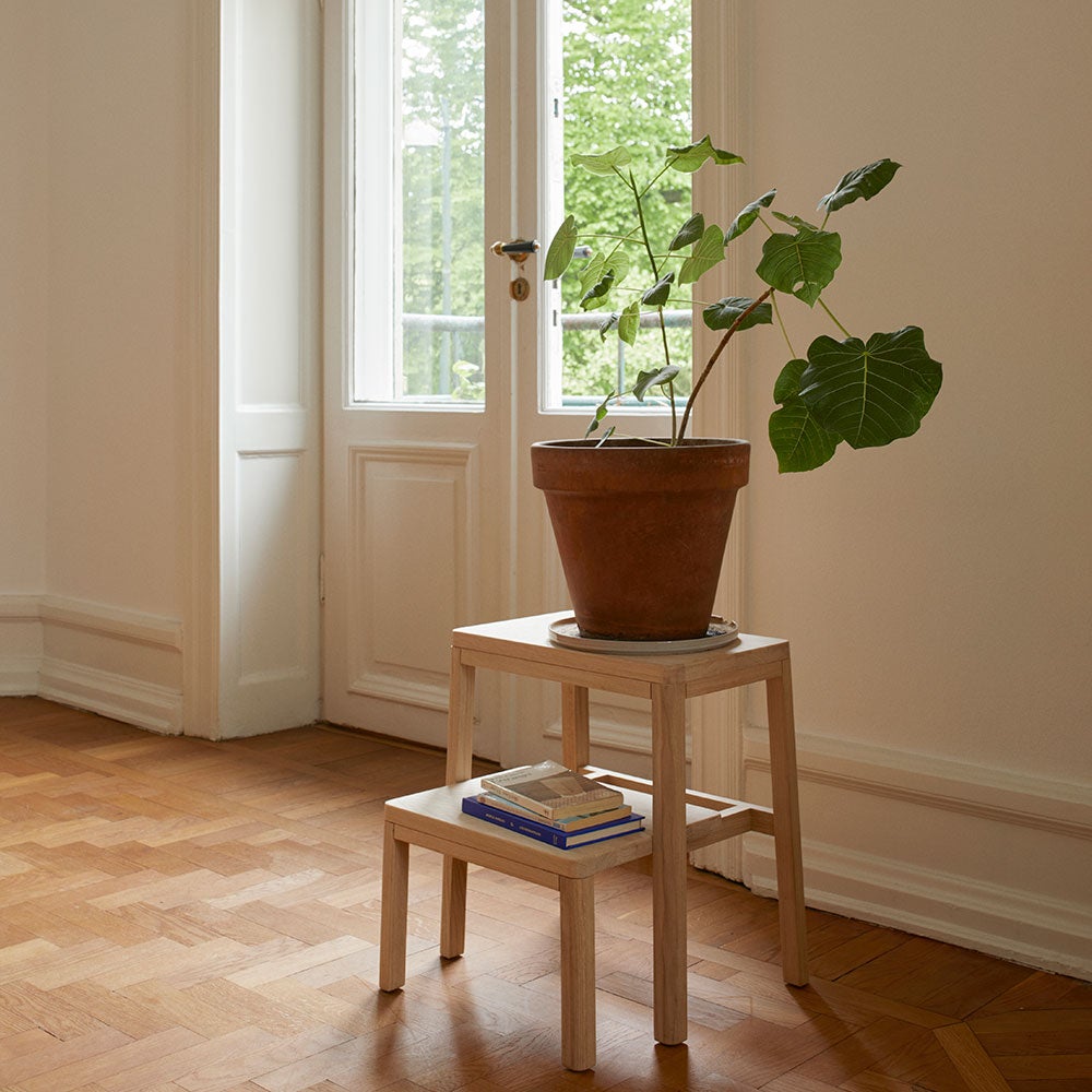 Noboru Step Ladder Brown Oak