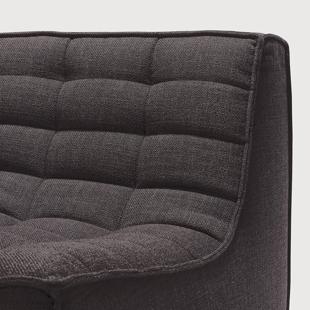 N701 3-seater sofa Dark Grey