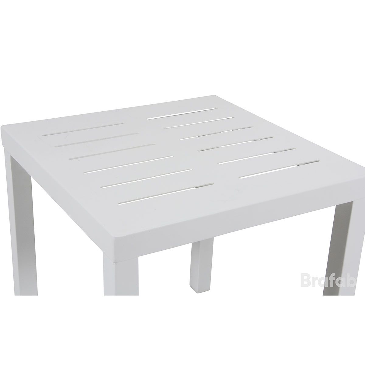 Belfort side table 50x50 cm white