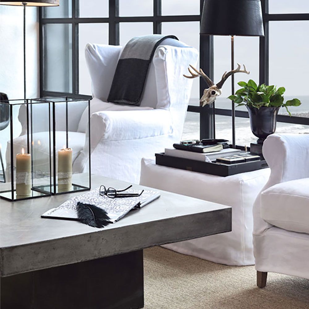 Campos Coffee table 75X150 Concrete