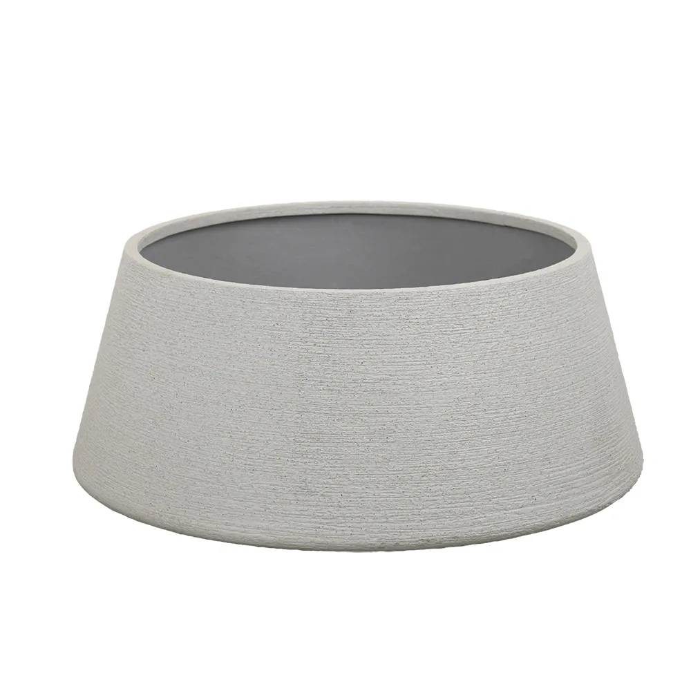 Soil pot trapez medium Concrete structure, fiberglas