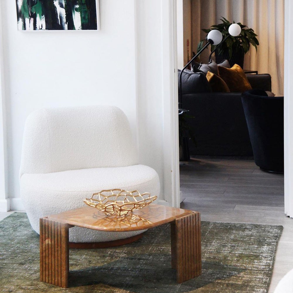 Bone Bowl Large Brass