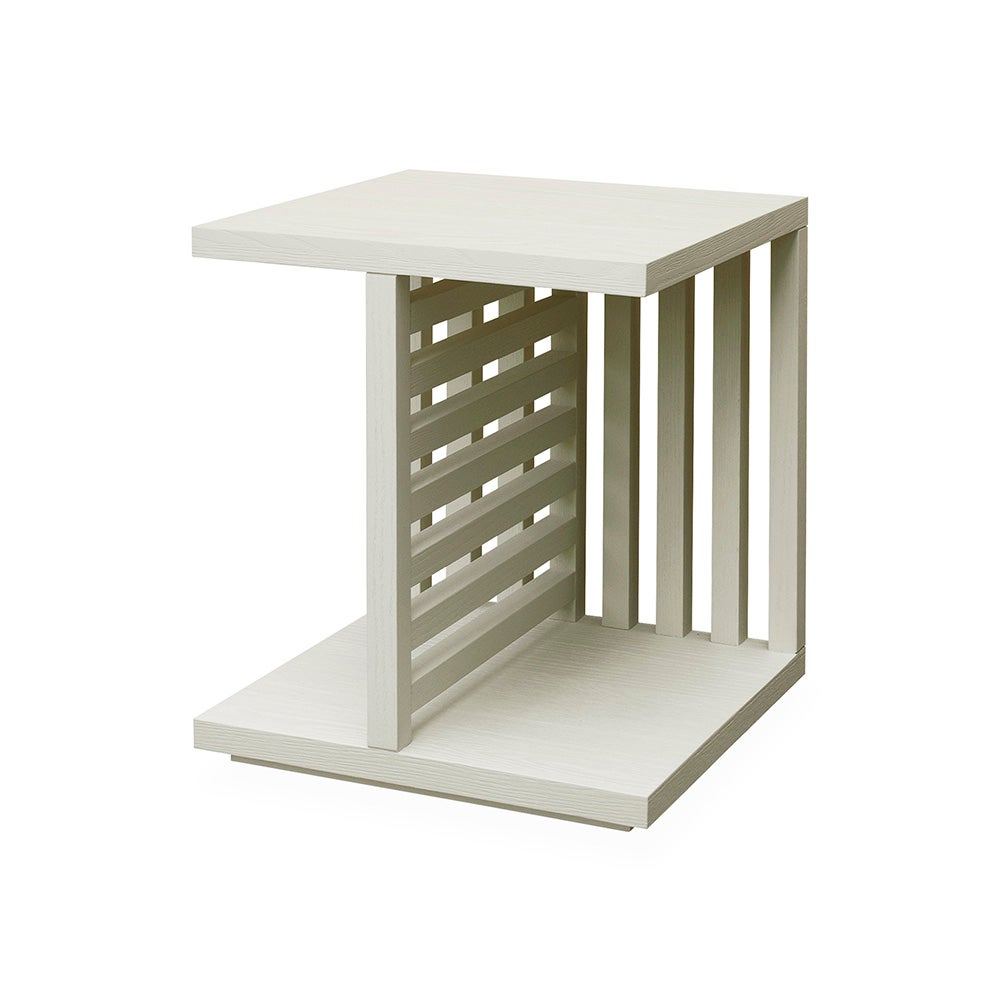 KANE side table-Ivory mist