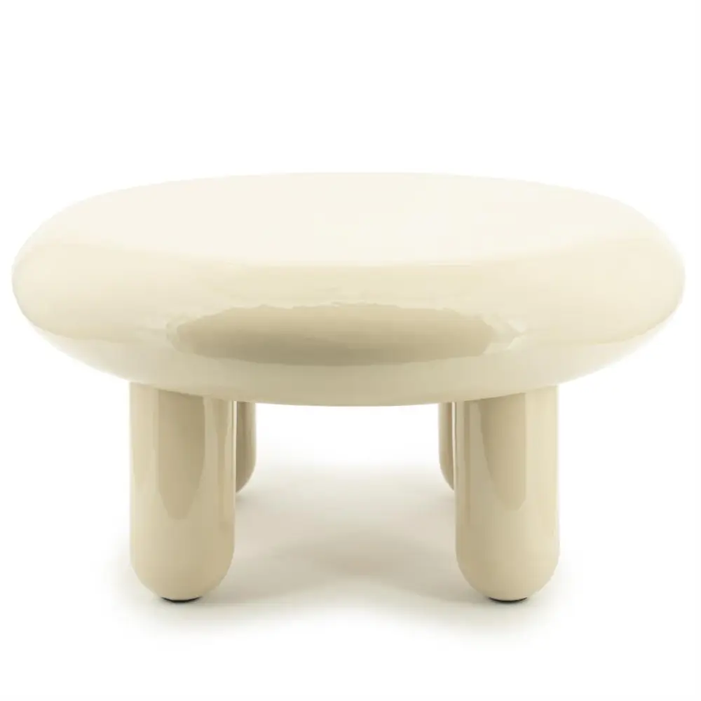 Coffee table Balloon - beige 70x70x35 cm