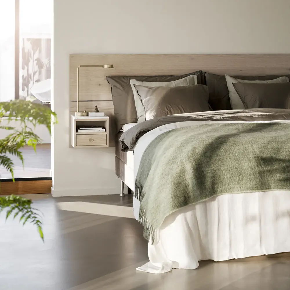 Whitmore headboard 240x79 cm white pigmented oak