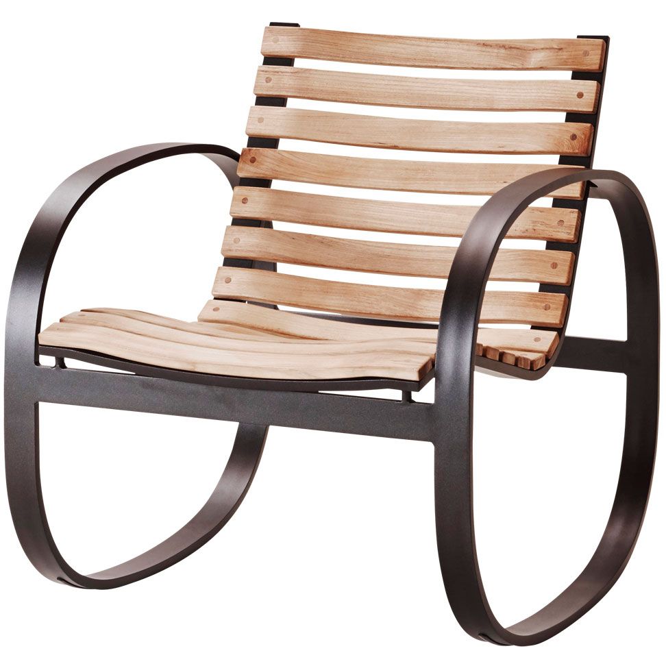 Parc Rocking Chair Teak/Aluminium
