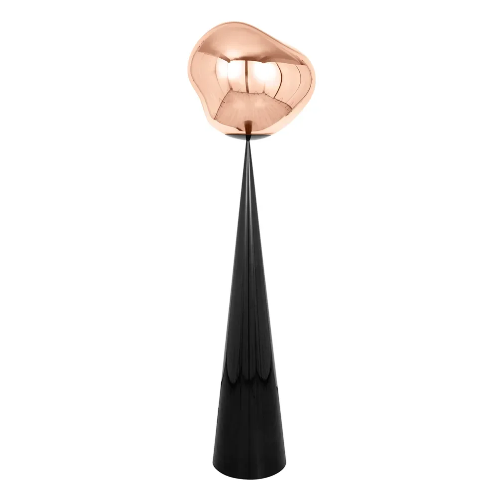 Melt Cone Fat Floor lamp Copper LED