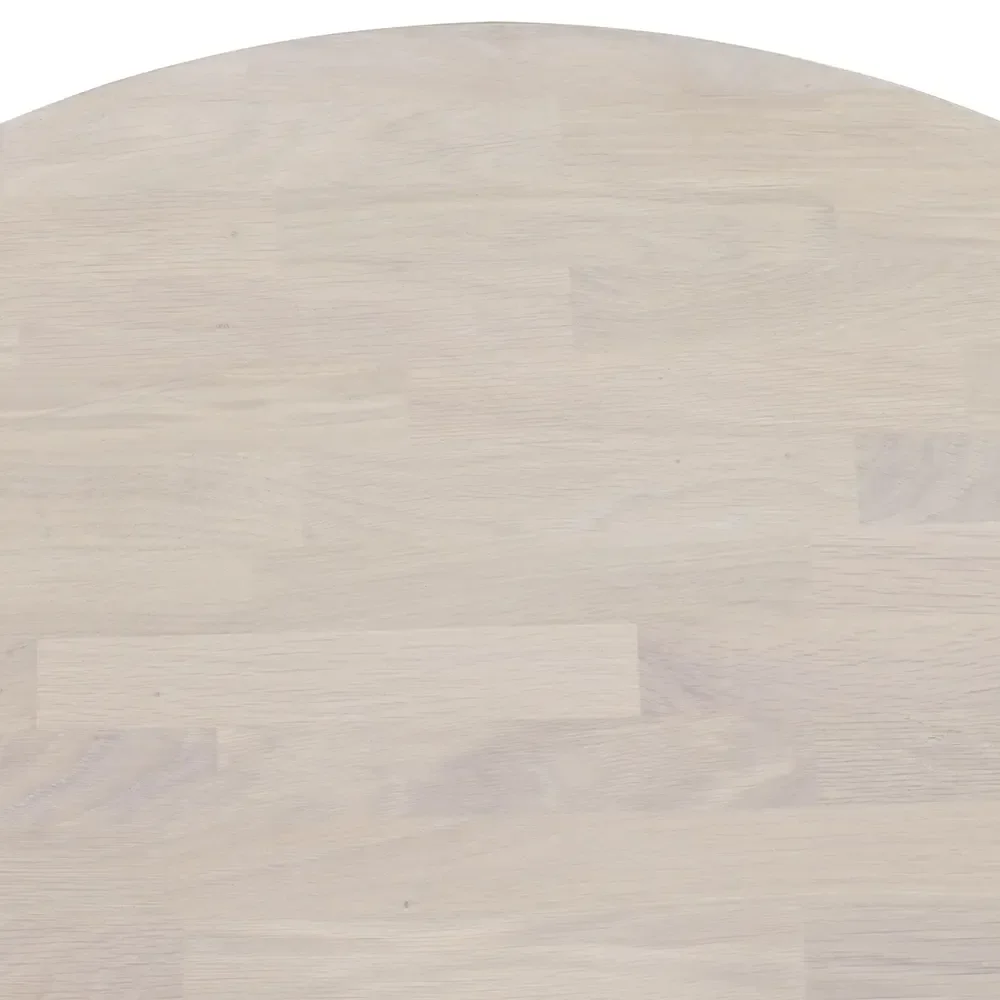 Filippa dining table oval 170-210x105 cm white pigmented oak
