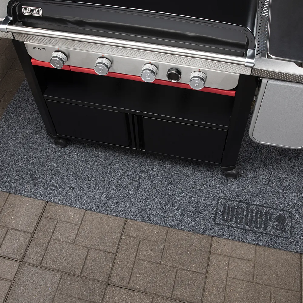 Grill mat 114x190cm Black