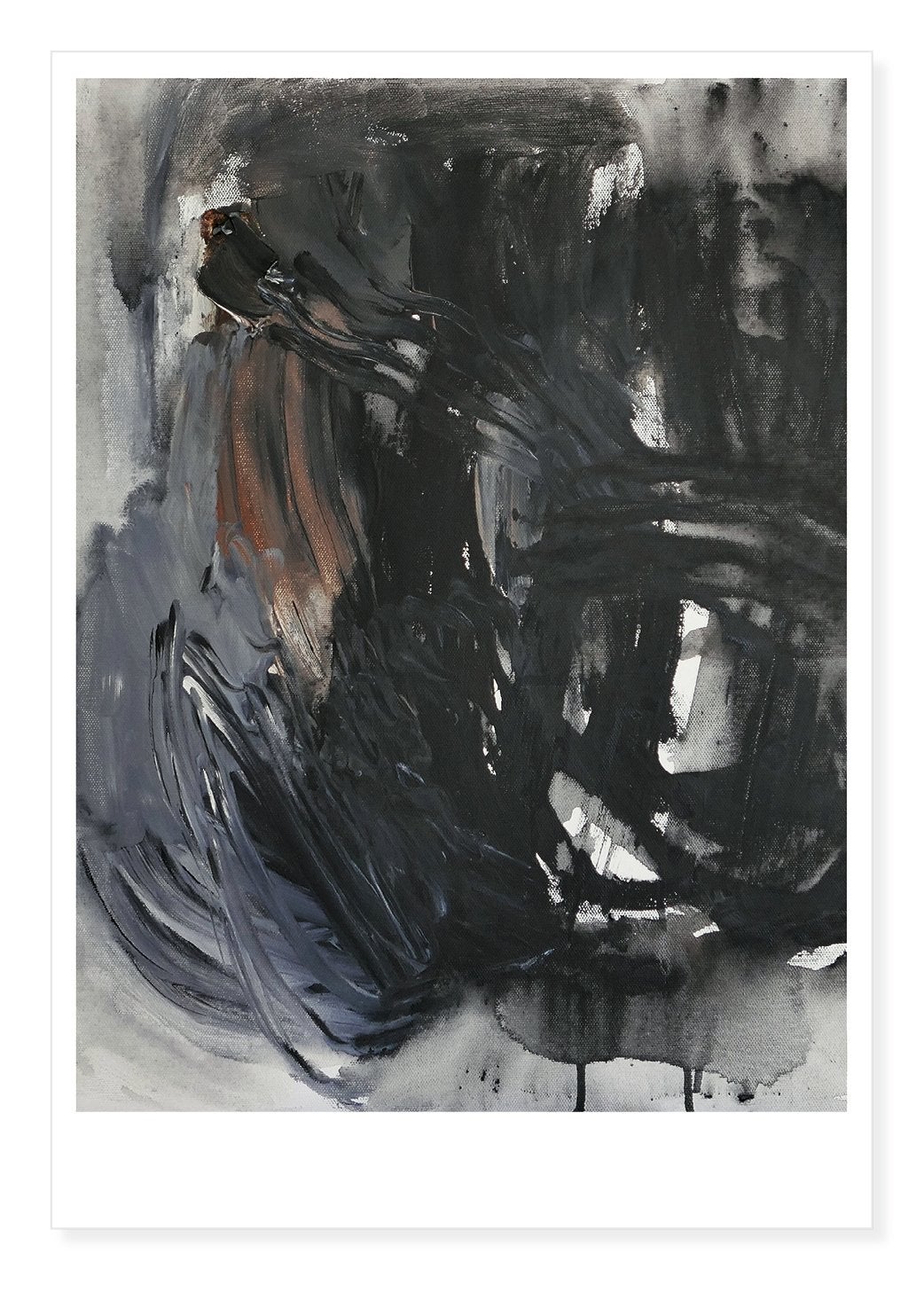 Anna Bülow poster Abstract 01 70x100cm sign/numrerat