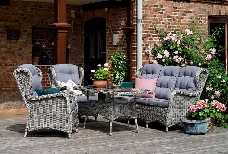 Rosita armchair natural/beige