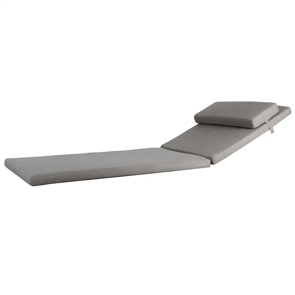 Rest sunbed cushion single taupe