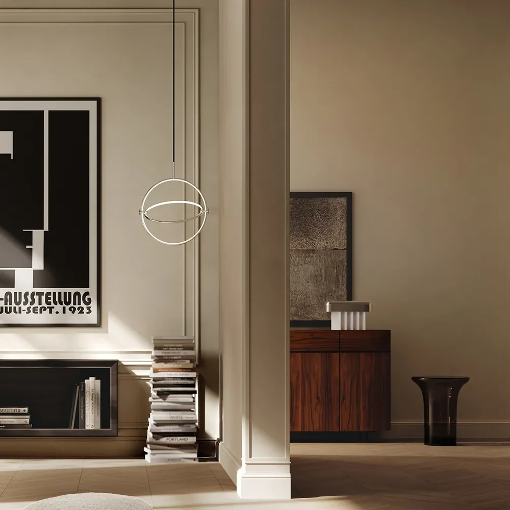 Trumpet Table, Tall - Smoked Forest