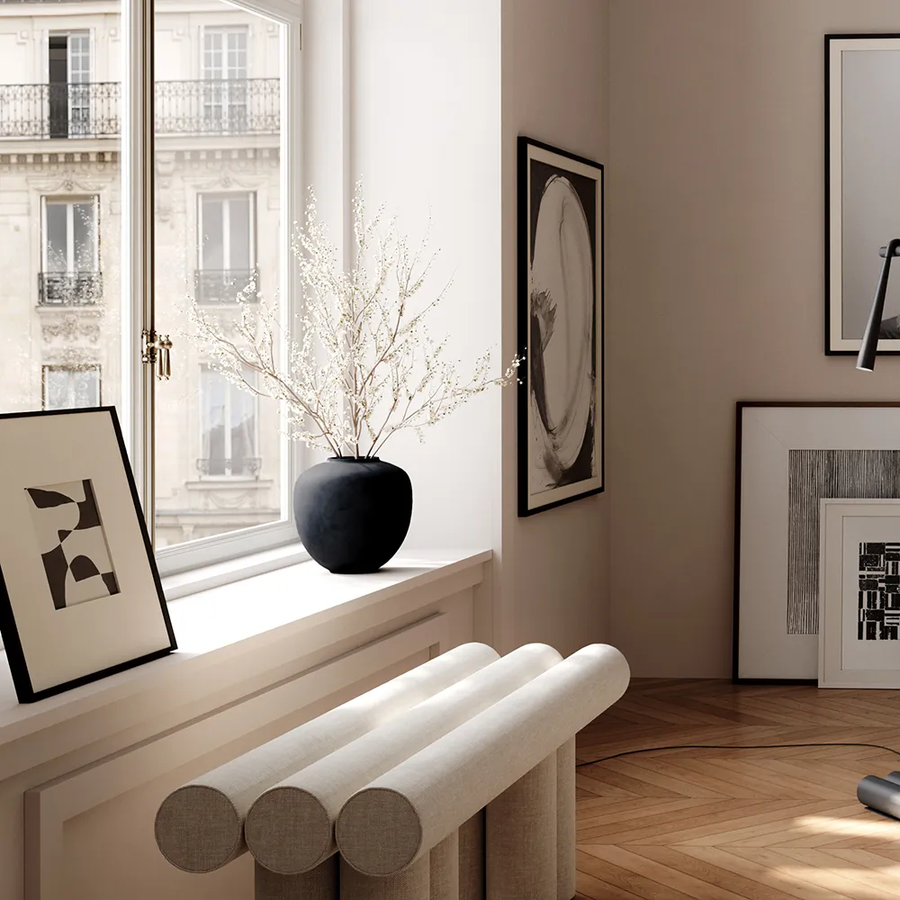 Sunao vase Mini - Black