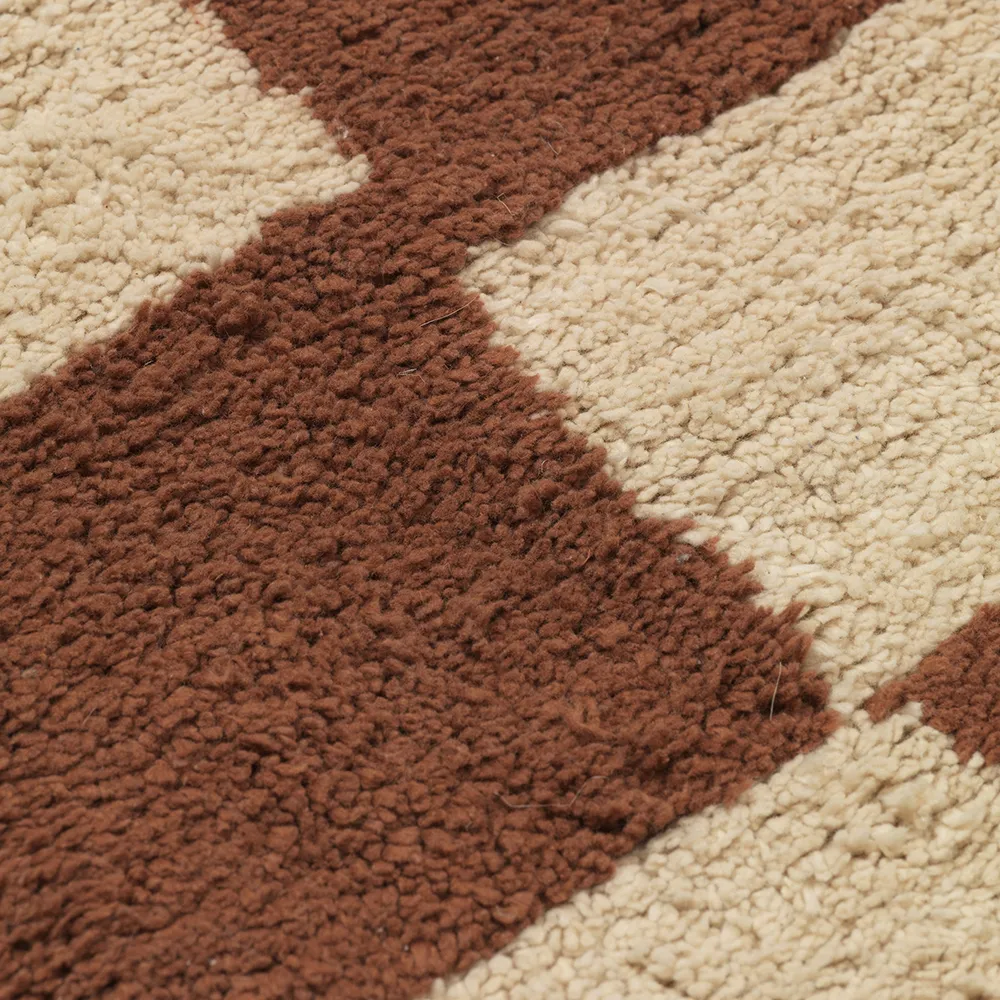 Washable Rug Mara Rust