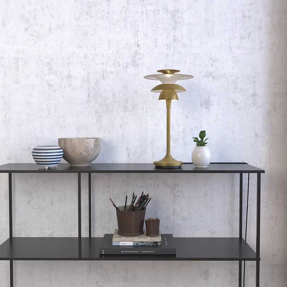 Picasso table lamp 350 mm Antique brass