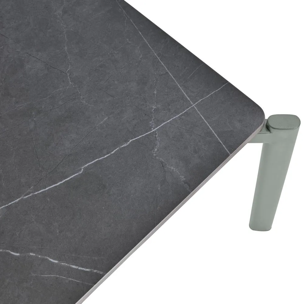 HALLAVARA coffee table 146x66cm - Dusty Green