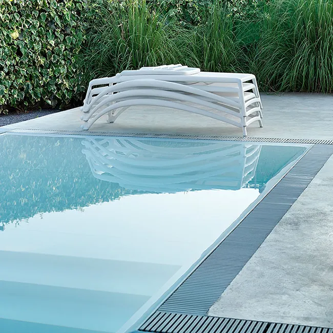 Atlantico sunbed White-White