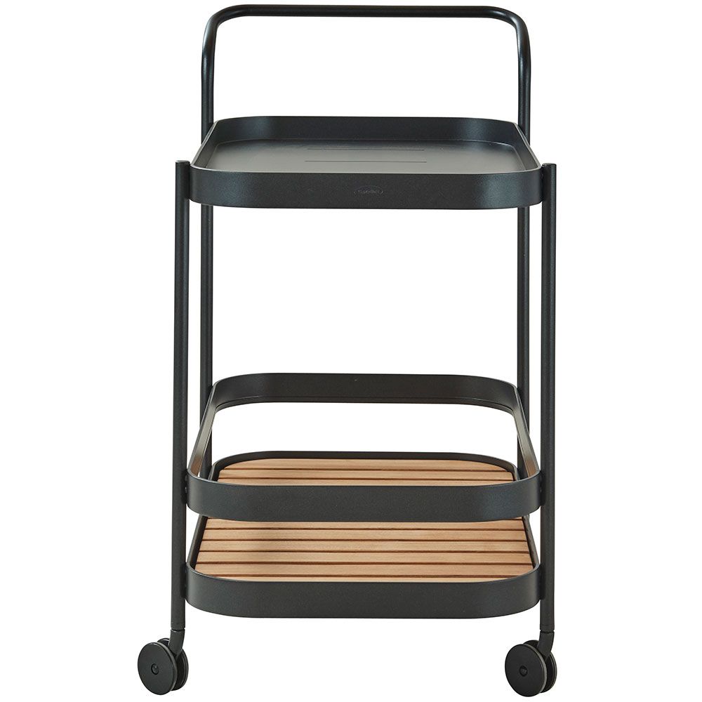 Roll Serving trolley Black