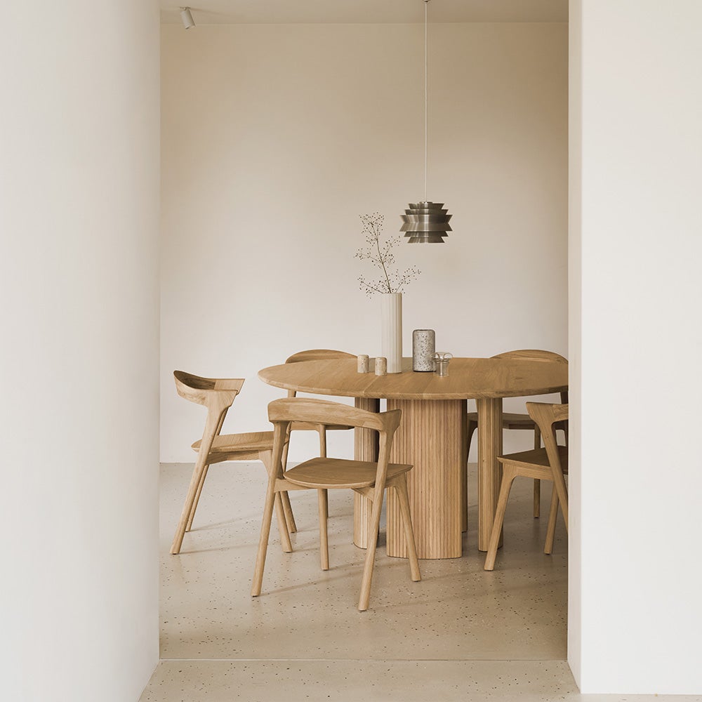  Roller Max Dining Table Oak Ø150 cm