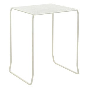 Haru Bistro table 54x54 cm Pearl White