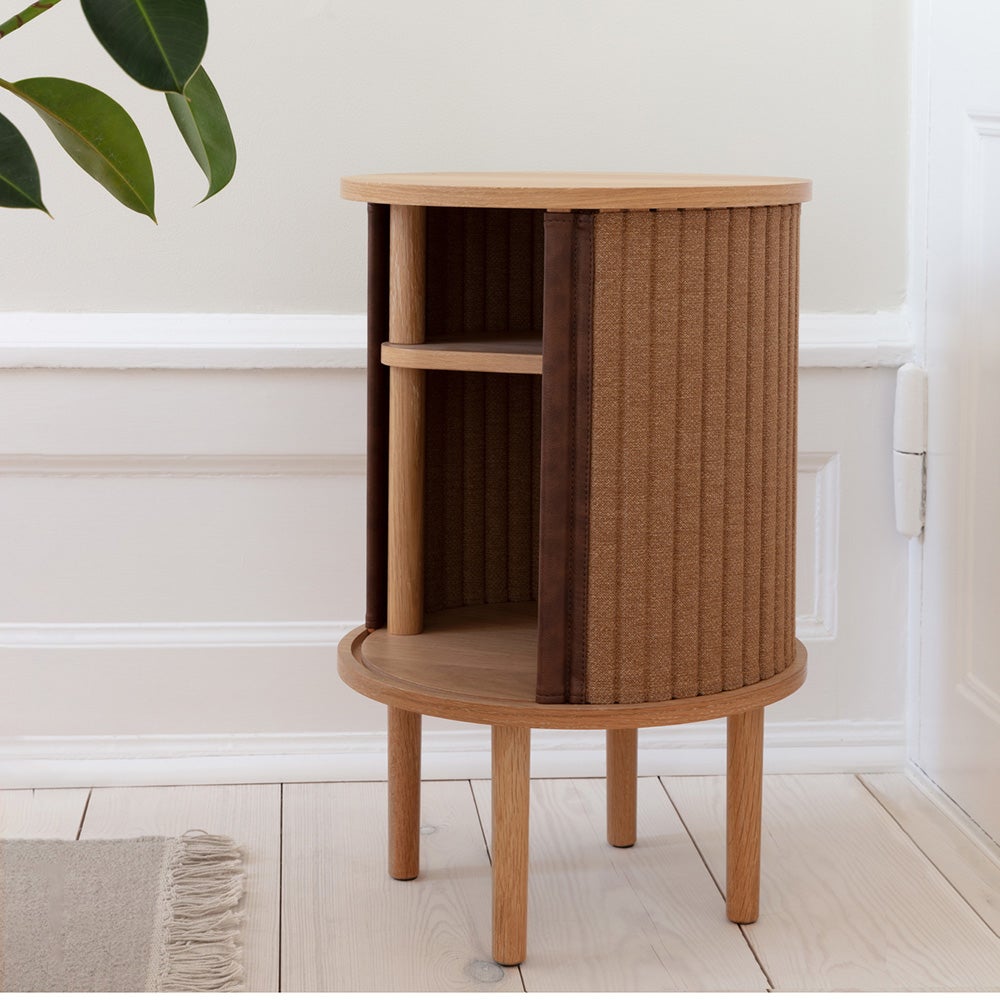 Audacious Side Table Oak/Sugar Brown