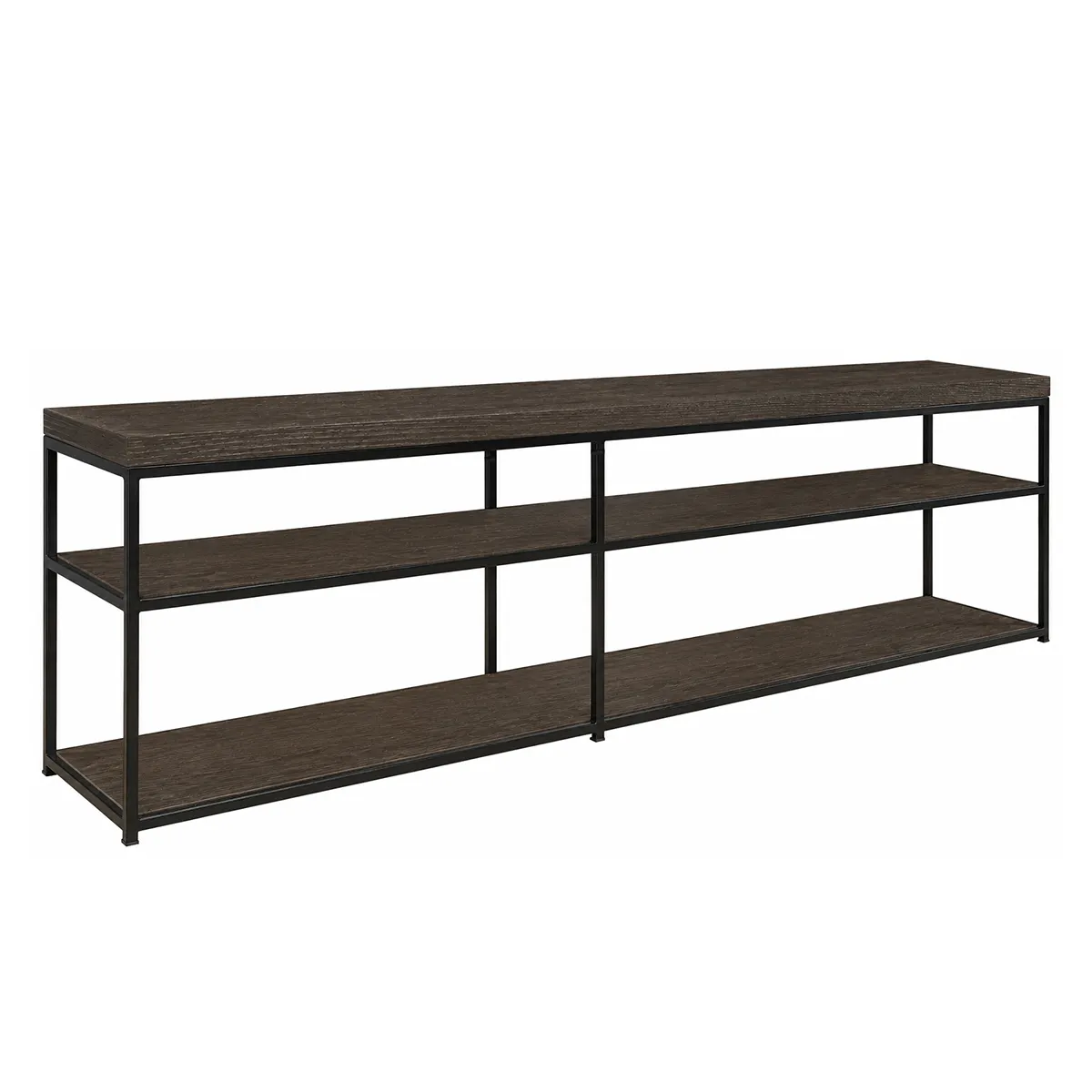 Oak Veneer Console Table Mason US brown