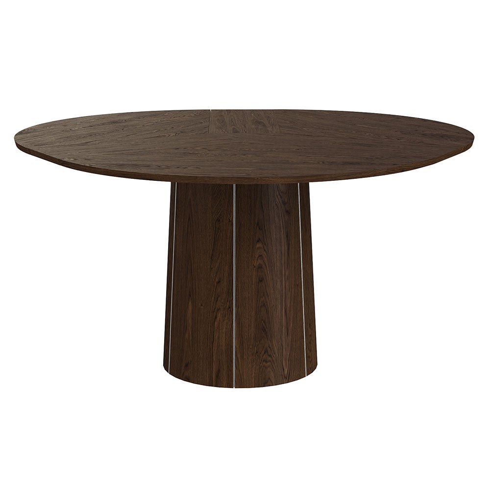 SM33 Table Oak Mocha Brown Lacquer Oiled look